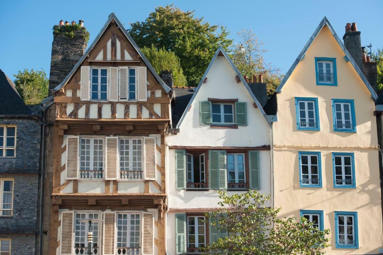 Charmant Studio à Colombages Morlaix Exterior foto